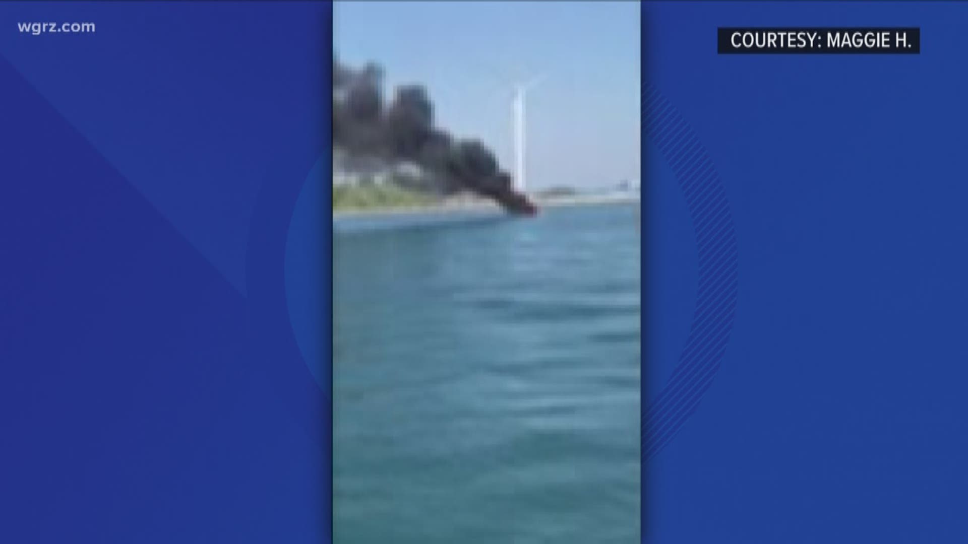 5 people rescued from boat fire on Lake Erie