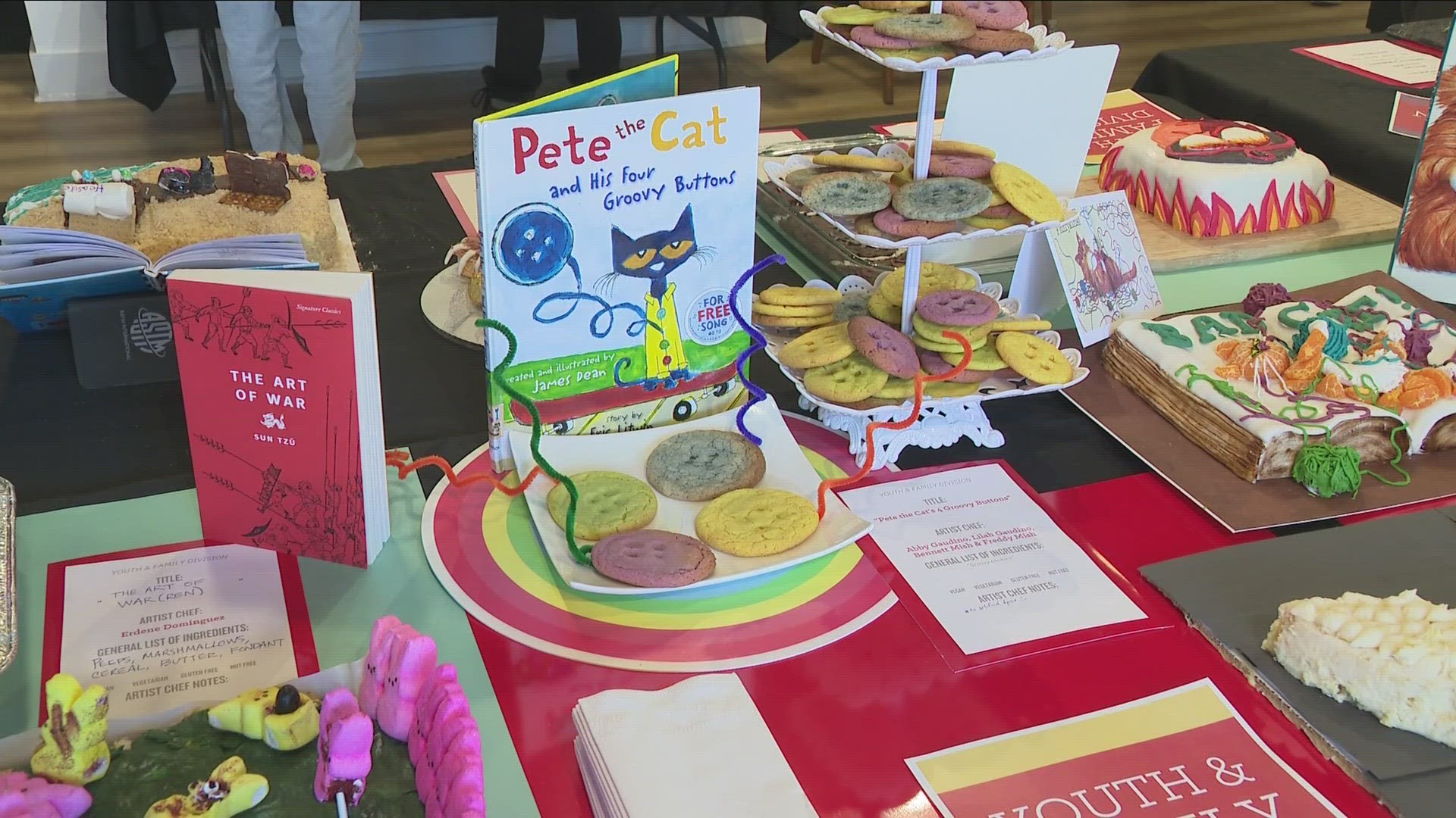 The international festival — where books are created out of food — is hosted by the Western New York Book Arts Center in downtown Buffalo.