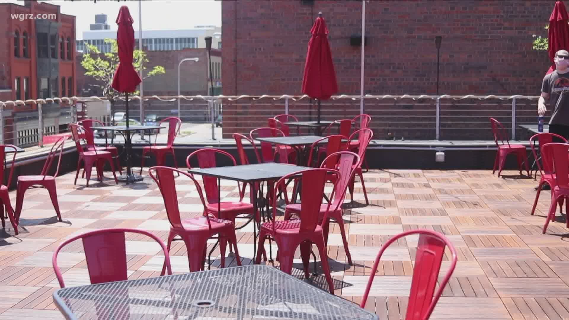 Restaurants In Western New York Reopening For  Outdoor Seating Only