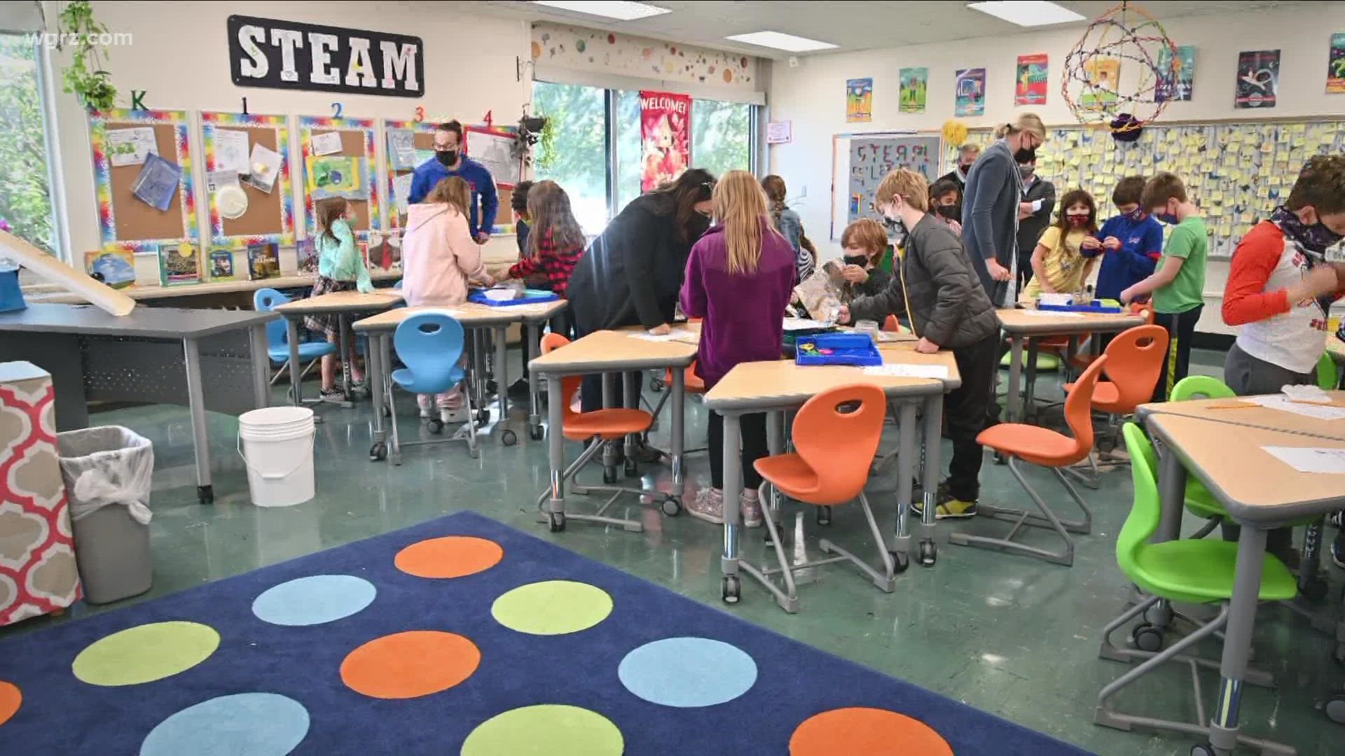 Forest Elementary showcases new STEAM lab | wgrz.com