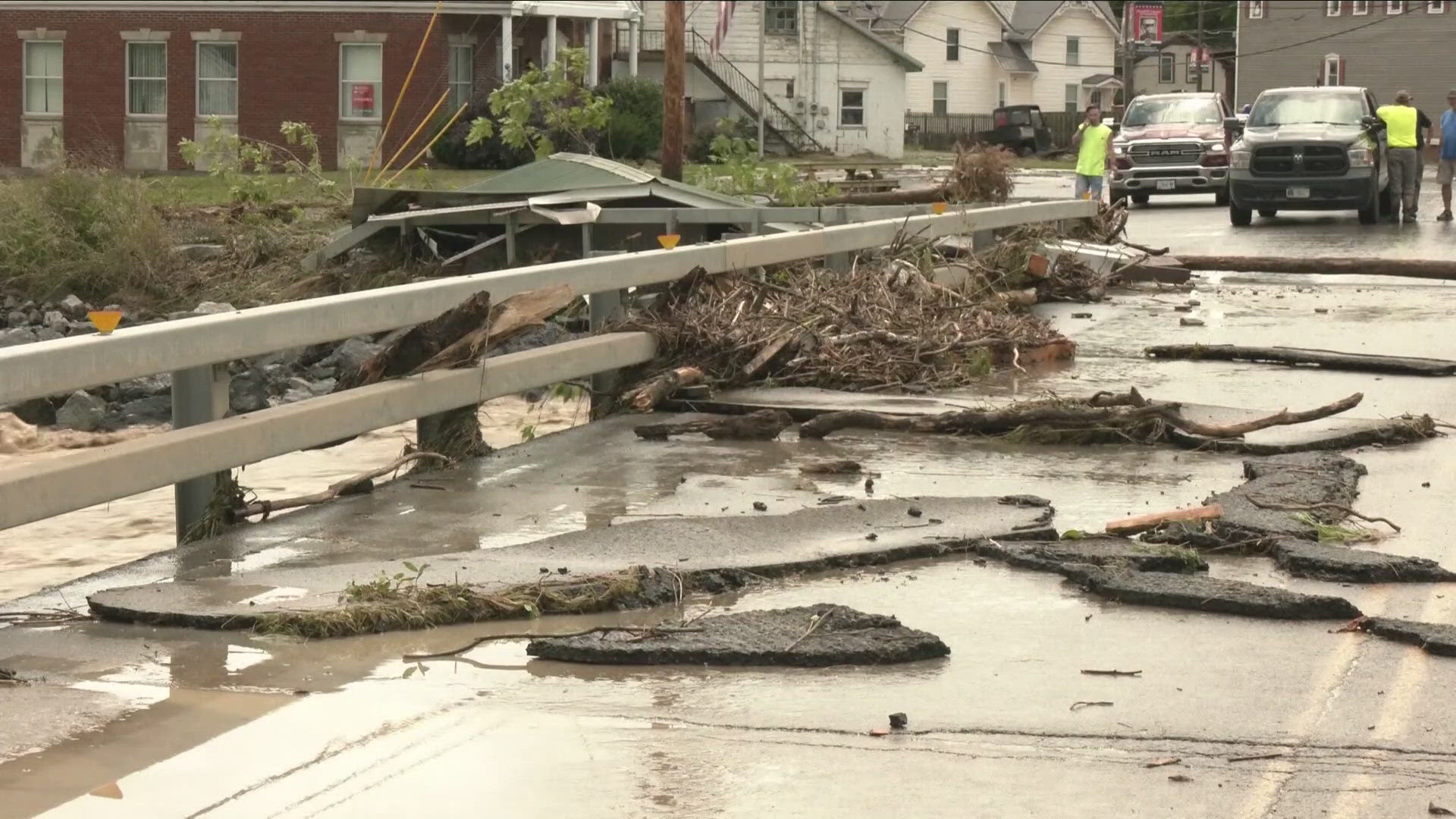 Hurricane Debby caused some flooding in Steuben County