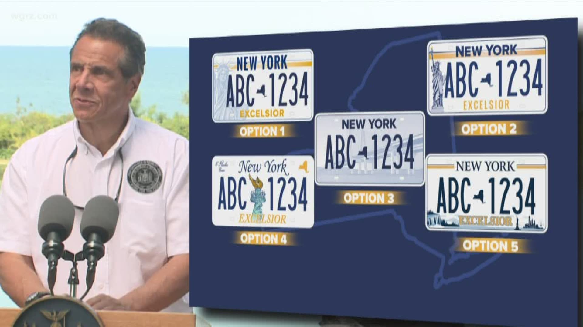Republicans and some Democrats are against Governor Cuomo's decision to charge New Yorker's a fee for a new license plate.