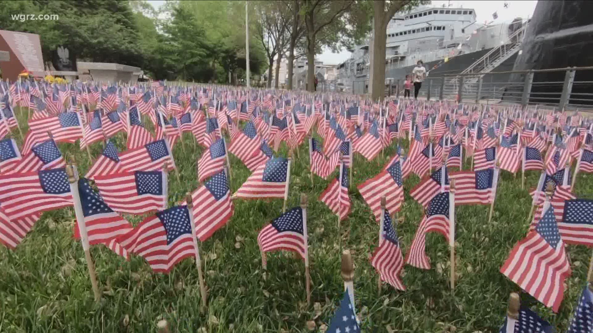 All across the country and right here in Western New York, people are coming together to honor the men and women who died while serving the United States.