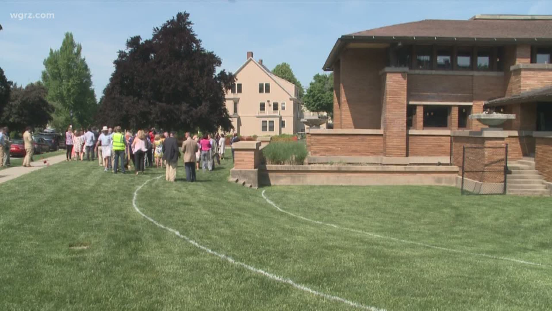 Landscape Work Begins At Darwin Martin House