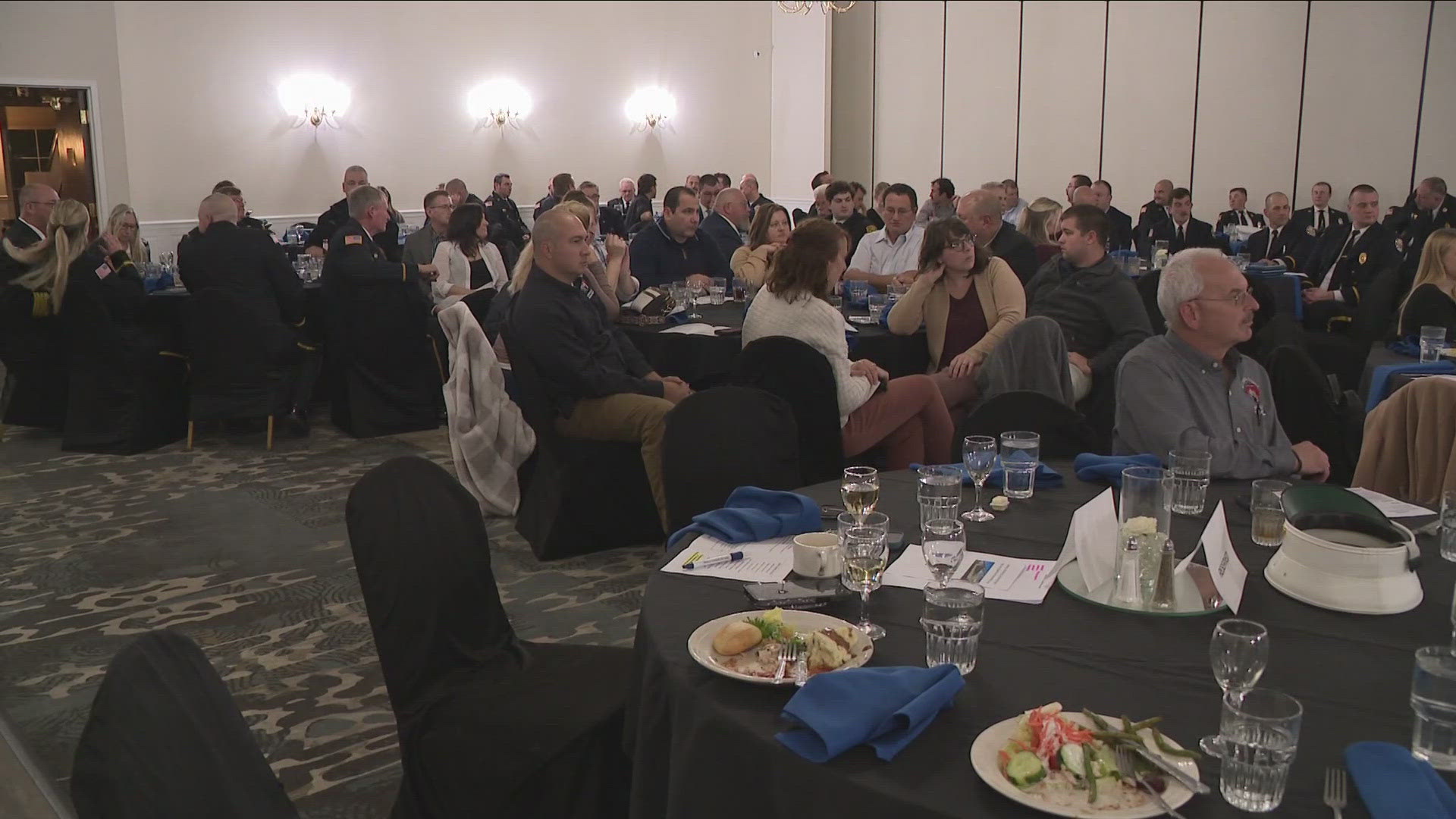 First responders from WNY were honored Tuesday evening for their live saving efforts.