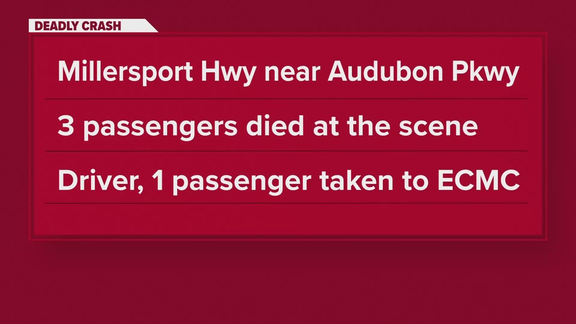 3 killed, 2 injured in Amherst accident