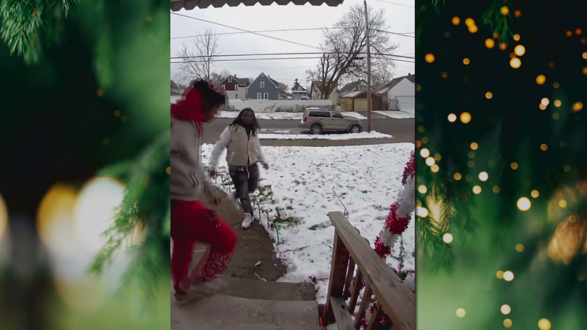 one woman in buffalo has a lot to celebrate she *could have lost everything ahead of the holiday season if two strangers hadn't jumped into action to stop a fire