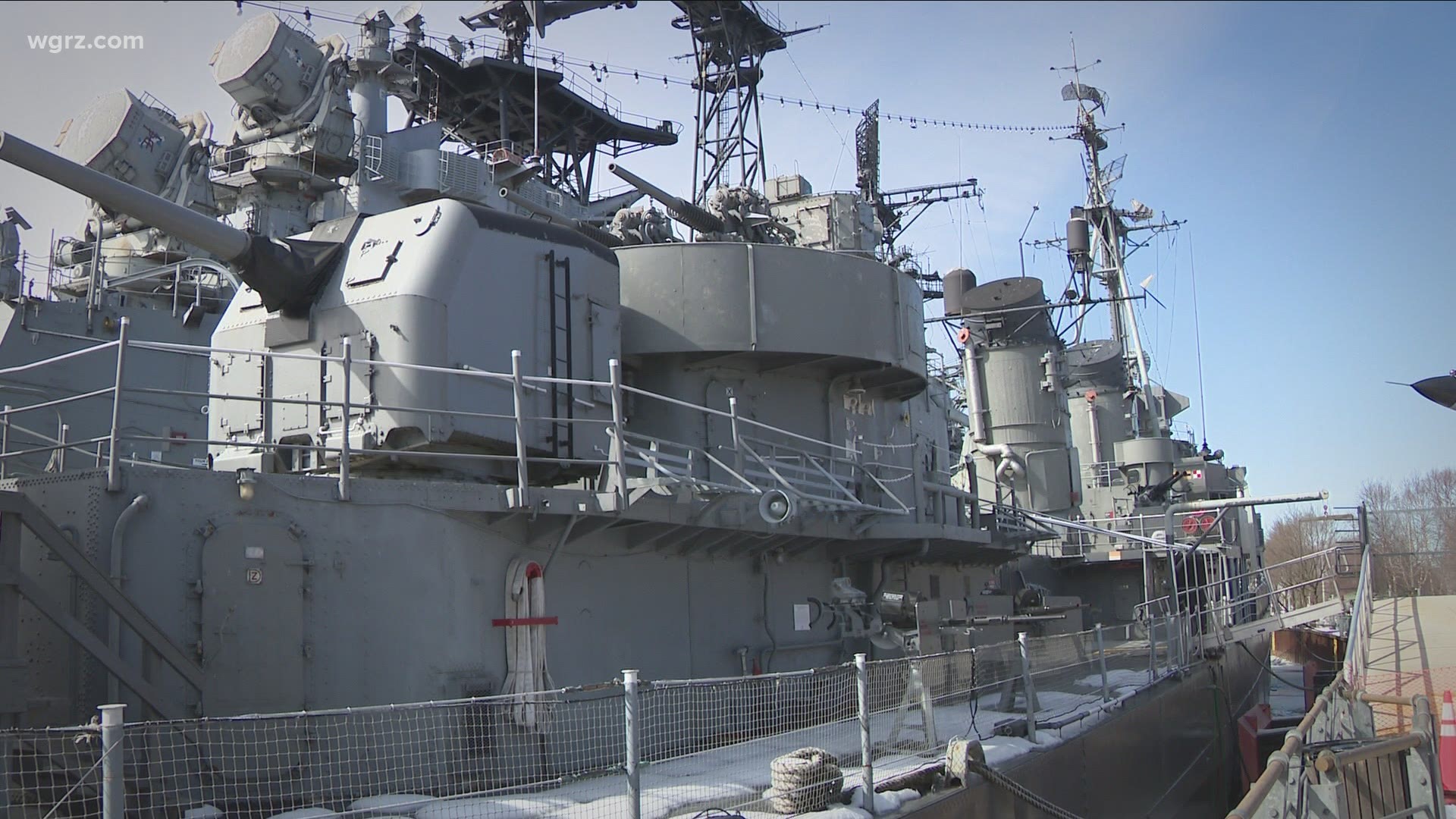 USS The Sullivans is in danger of sinking unless 100-thousand dollars is raised for emergency repairs. One big donor has already stepped forward.