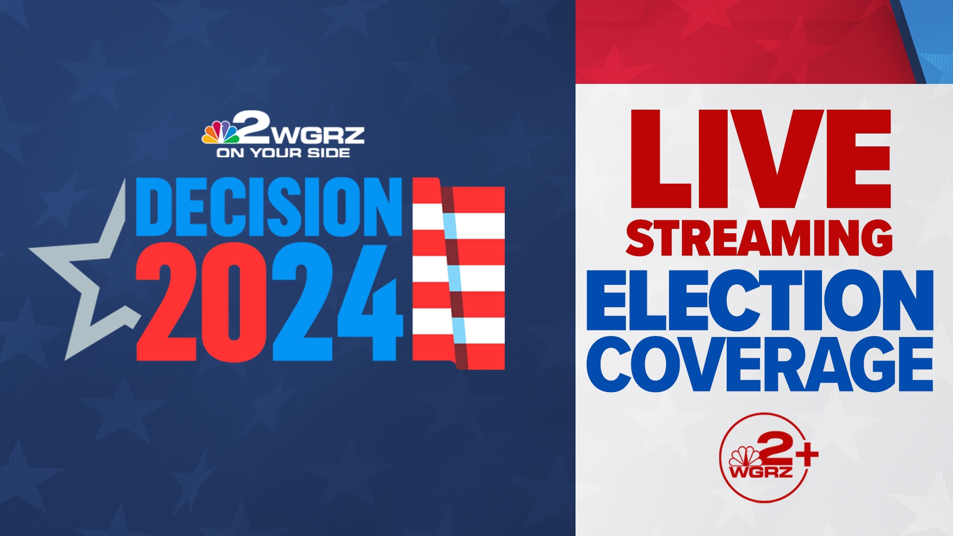 It's a big day for America as voters look to elect a new president.  Join 2 On Your Side for the latest election results across the country and WNY.