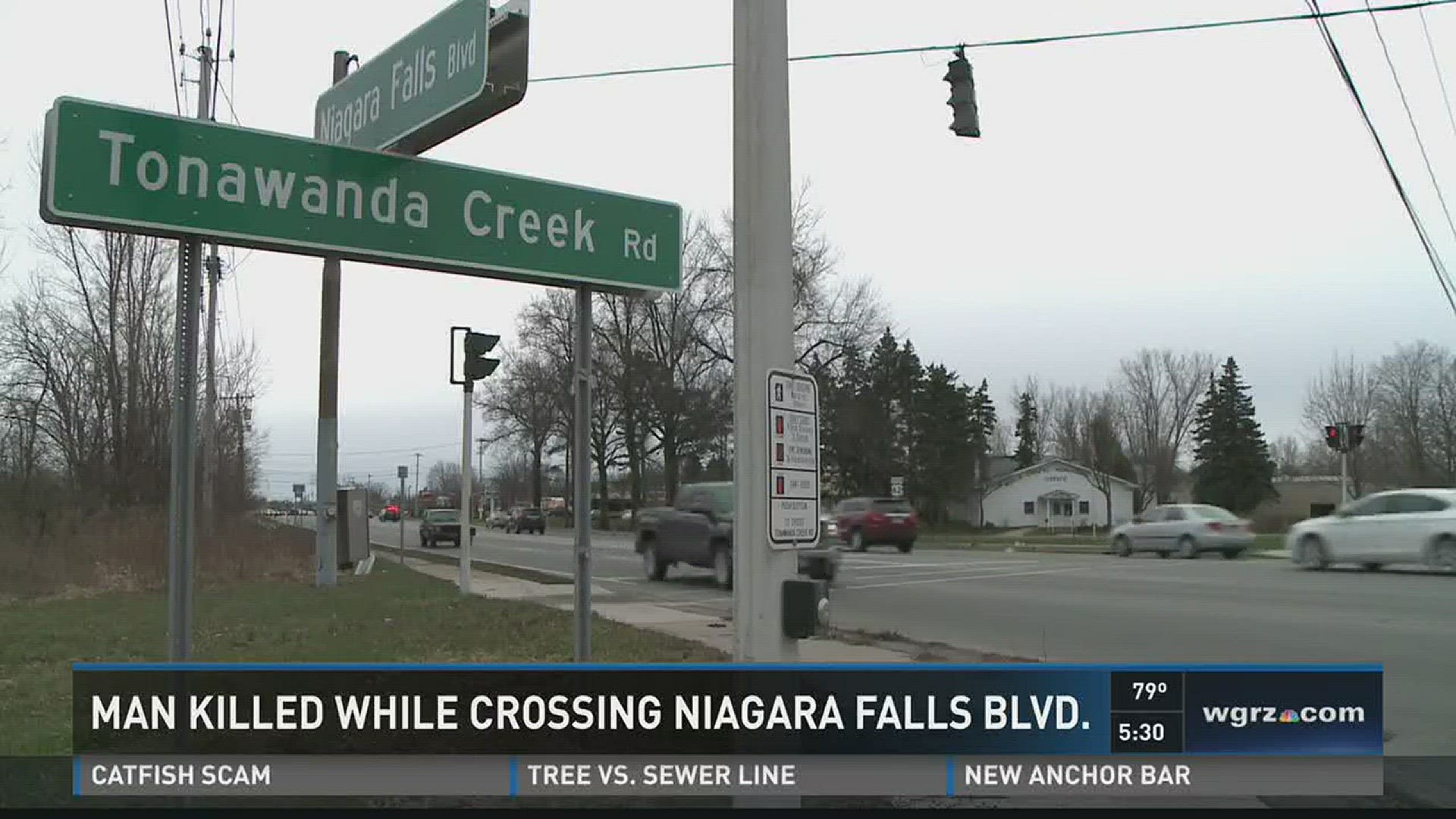 Man Killed While Crossing Niagara Falls Blvd.