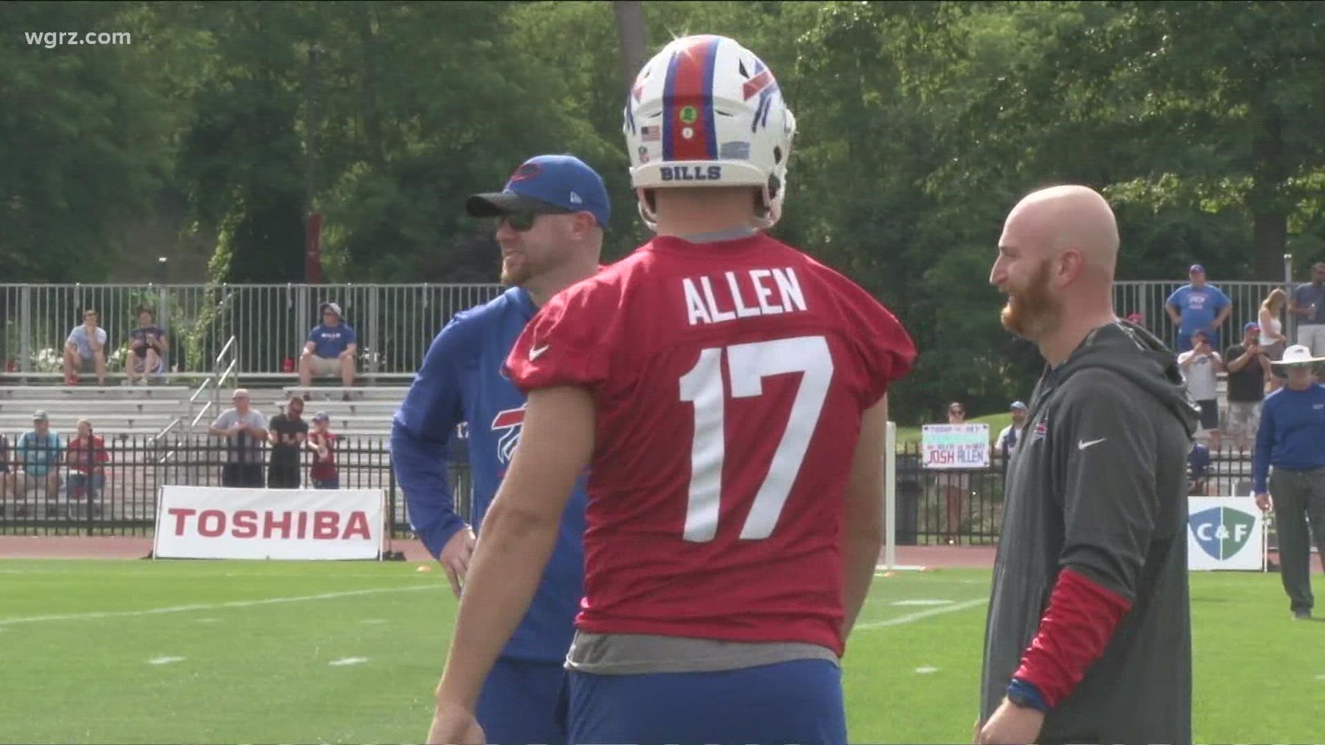 It's officially football season as the Bills kick off training camp in Rochester today!
