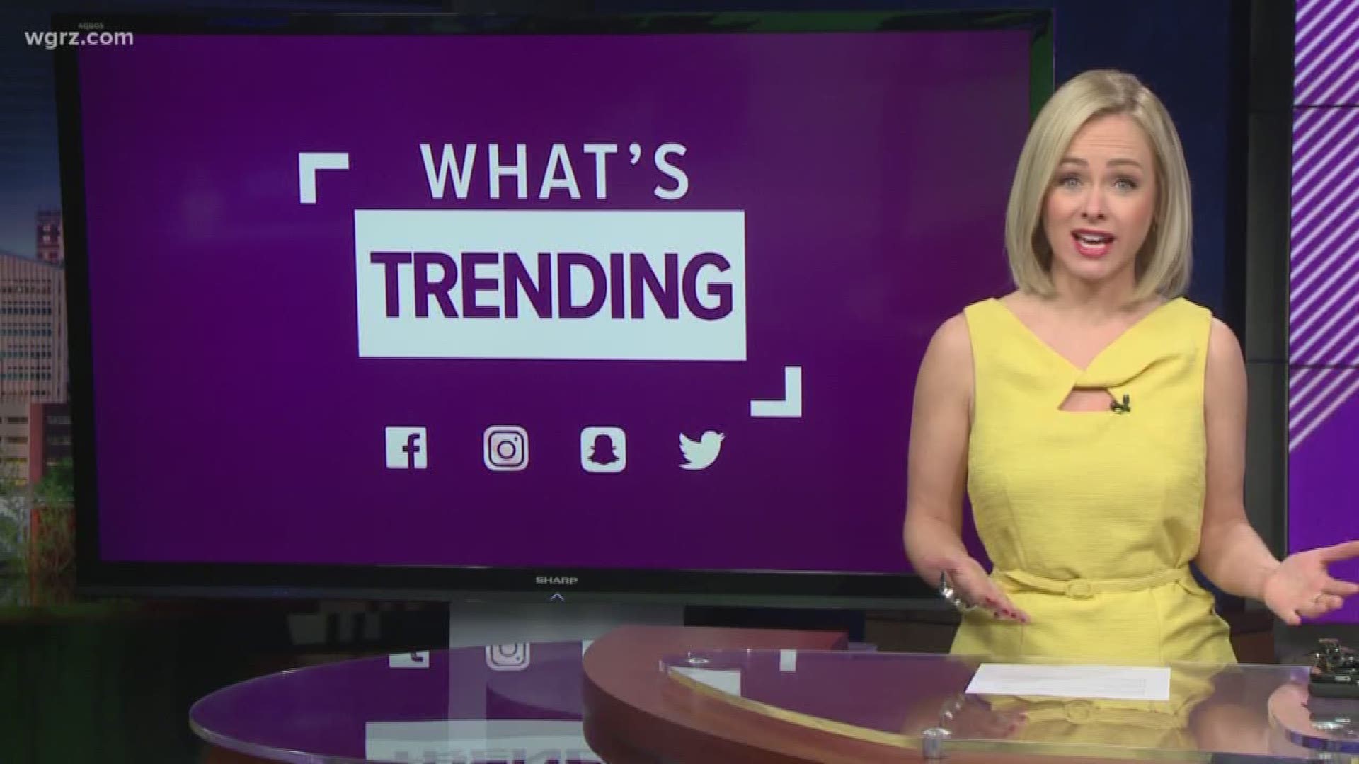 A bus in Buffalo is trending on Reddit for a totally hilarious reason and a viral video is being called a great big fake. Here's What's Trending for April 26, 2018.
