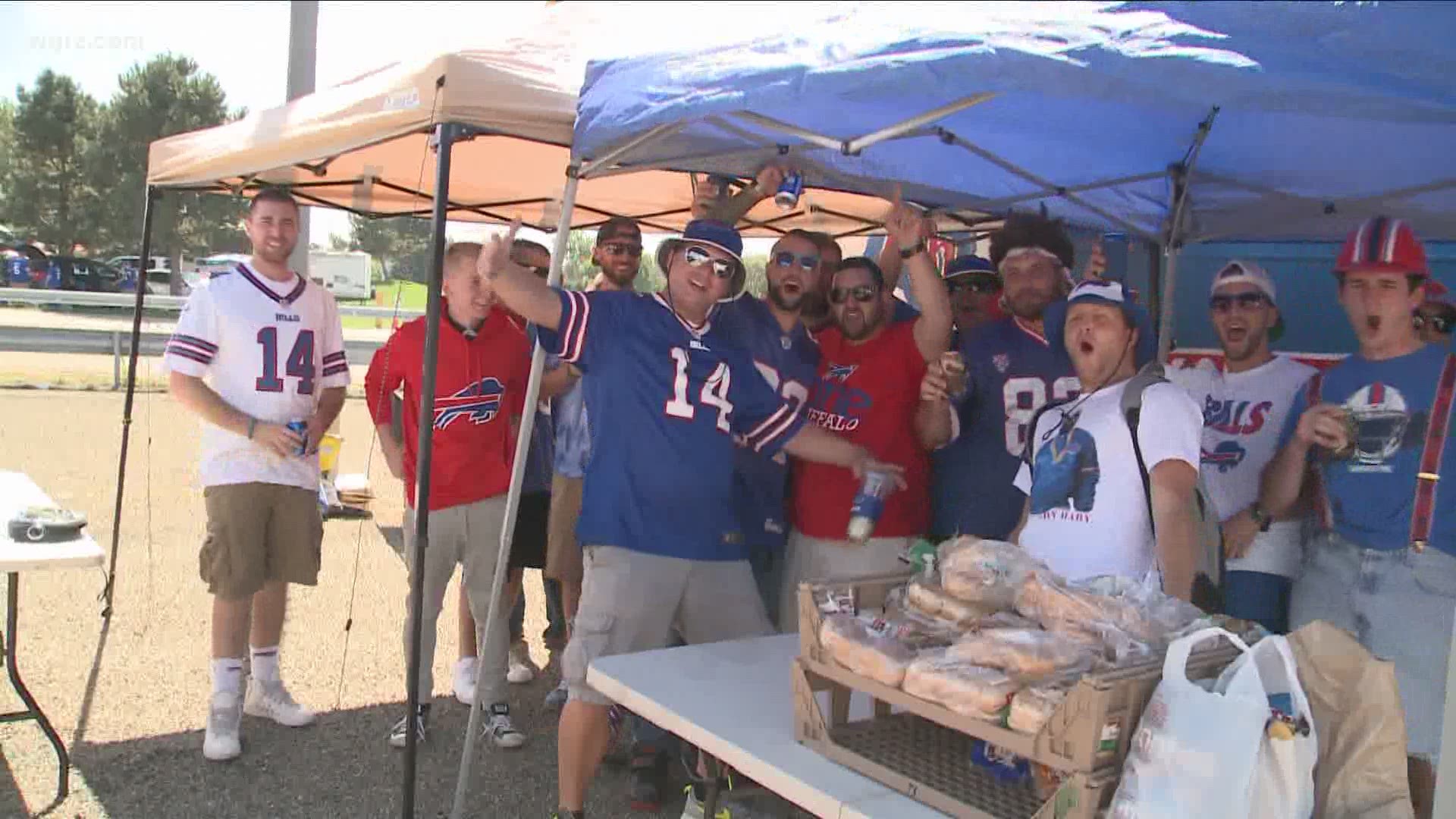 The Orchard Park community is also waiting to see what happens with Covid's impact on the upcoming Bills season in the NFL.