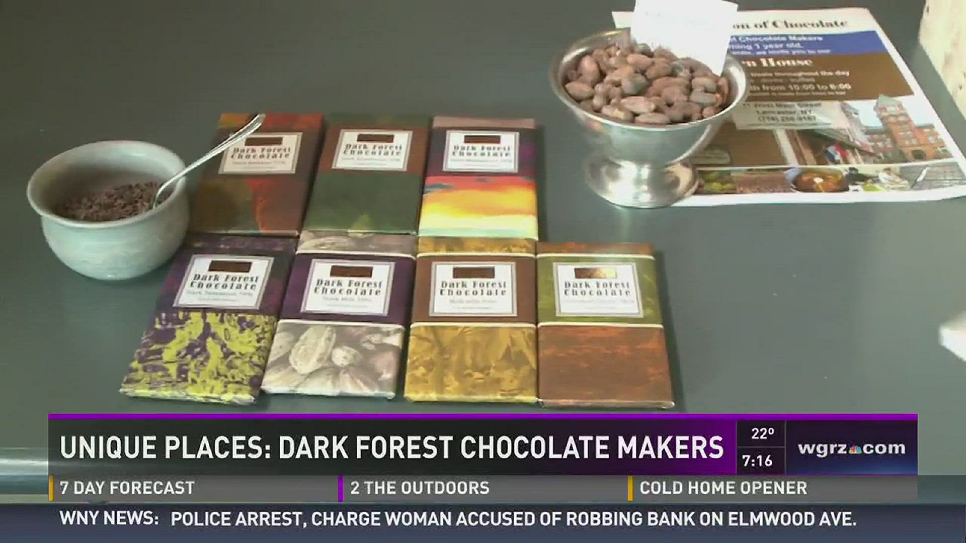 2 On Your Side's Dan Baran visited Dark Forest Chocolate Makers in this week's Unique Places.
