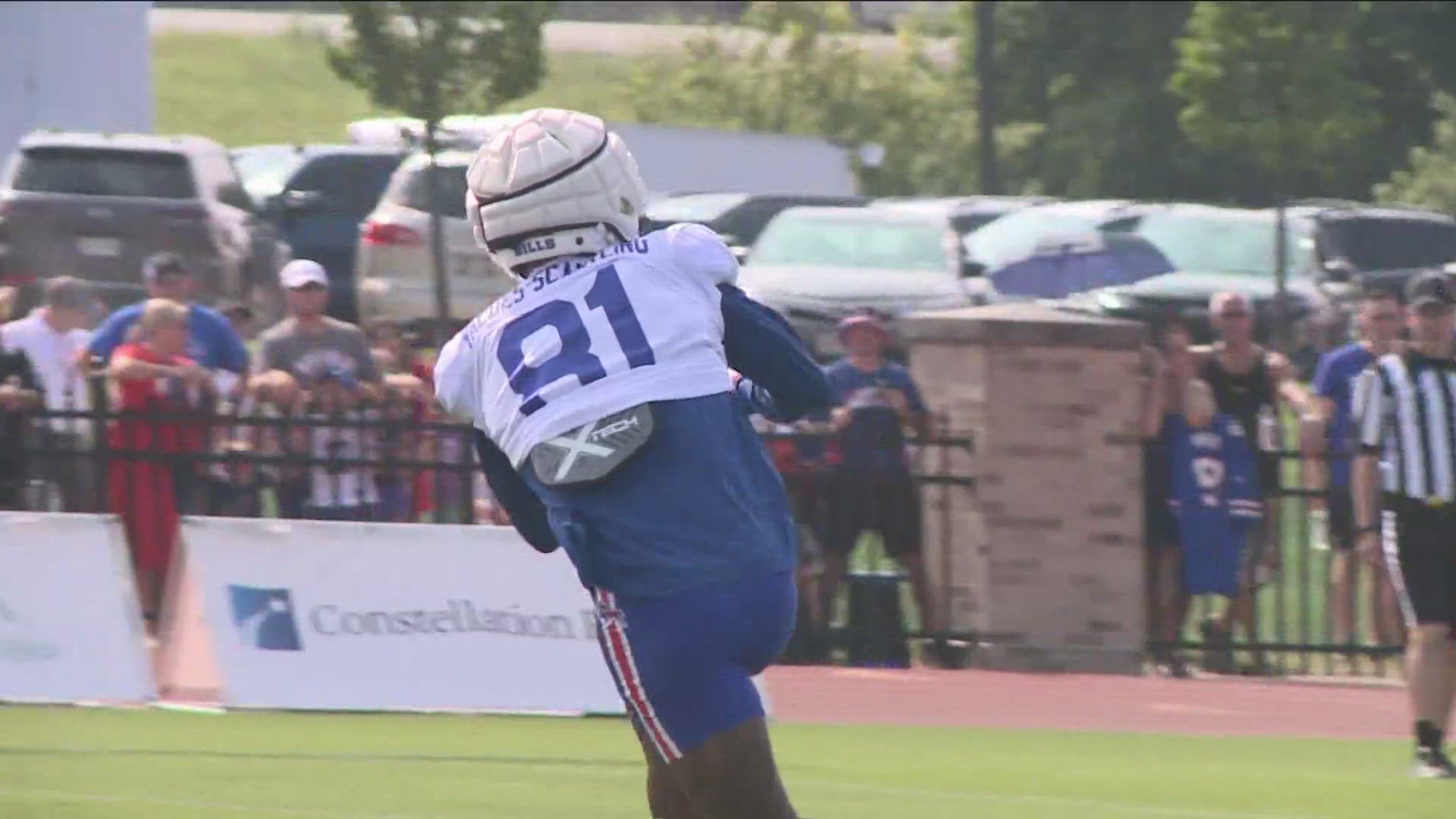 Bills training camp: First padded practice of camp