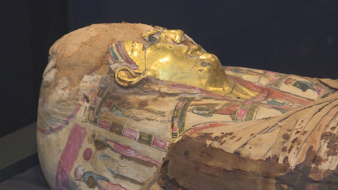 Golden Mummies Of Egypt Exhibition Open In Buffalo | Wgrz.com