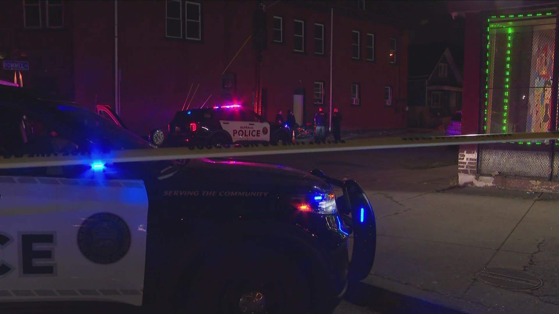 A 32-year-old Buffalo man was shot while walking to his vehicle. The man was taken to ECMC.