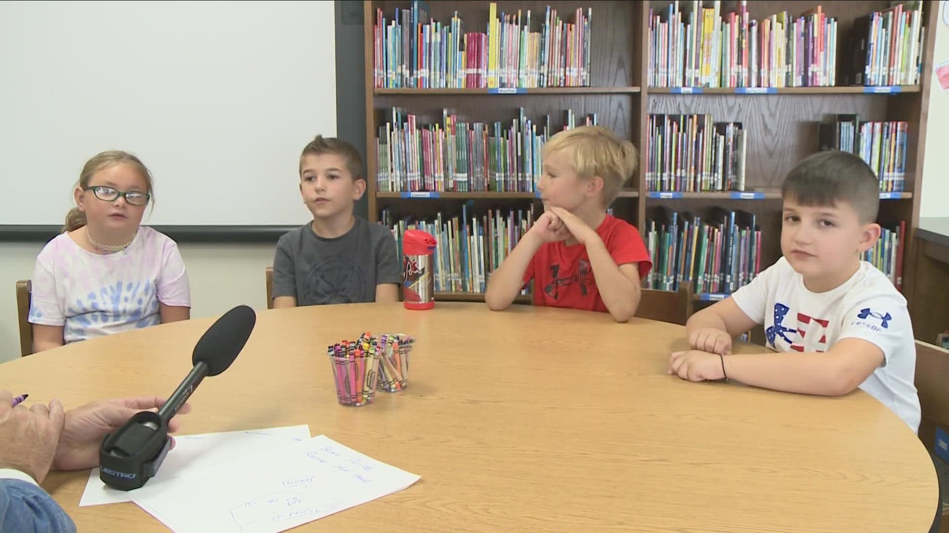 School is back in session, so of course Kevin O'Neill sat down with first-graders about the advice they would give to kindergarteners.