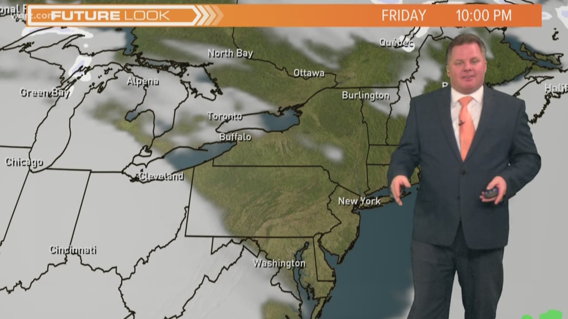 Storm Team 2 Patrick Hammer's Midday Forecast for 01/10/19