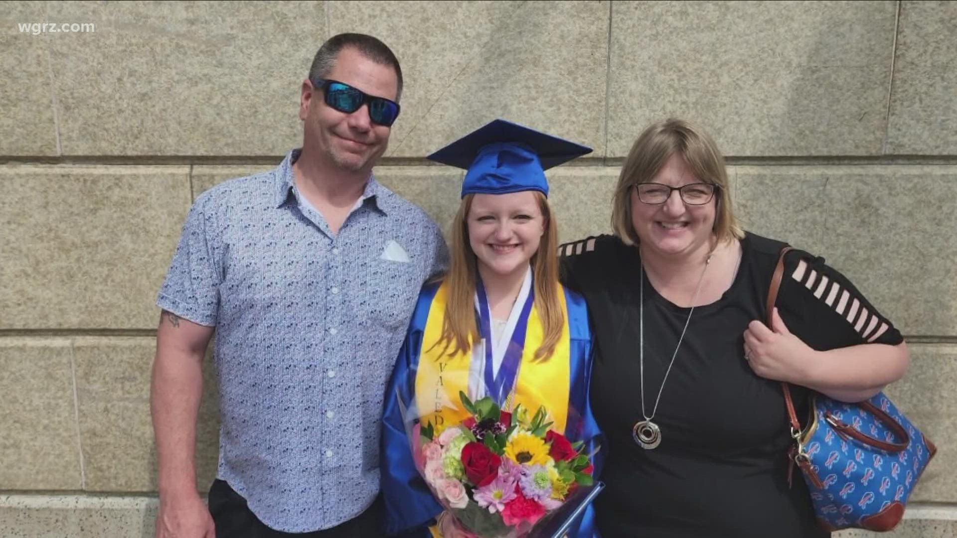 Emilie graduated from Frontier High School this spring and is headed to the University at Buffalo in the fall.
