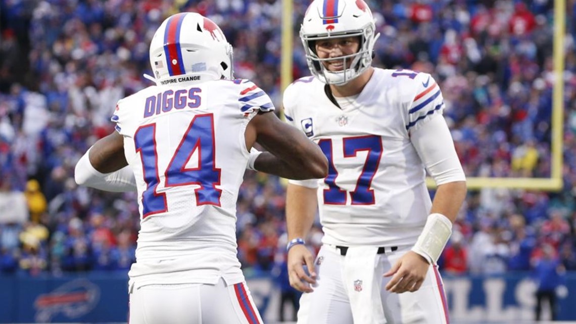 Bills. Chiefs. 2020 AFC Championship Game rematch. Sunday Night