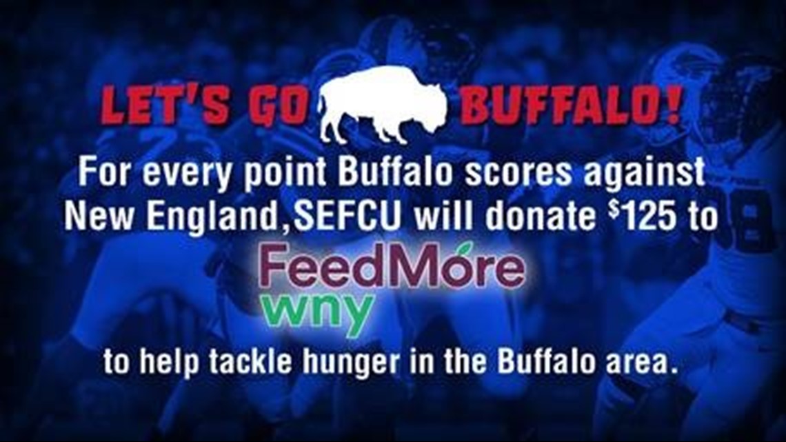 FeedMore WNY to benefit for every point Buffalo Bills score against New