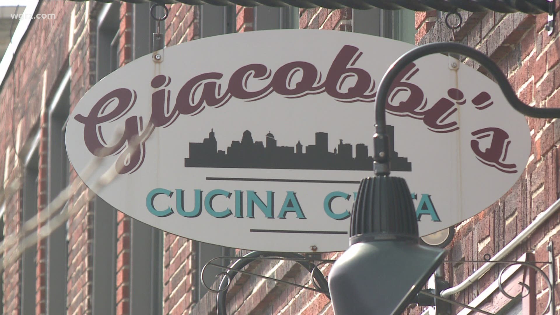 The latest business targeted was "Giacobbi's Cucina Citta" on Allen Street near franklin.
