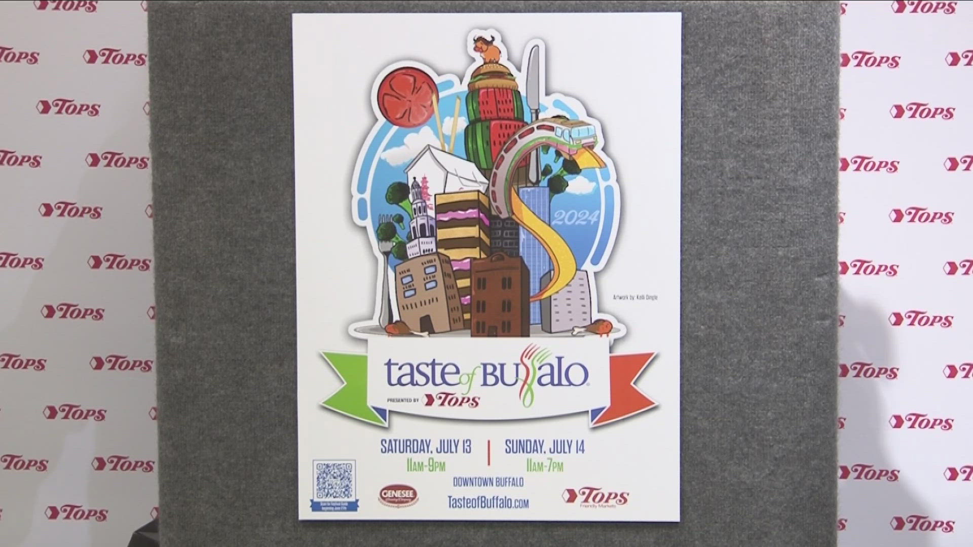 The popular 2-day food festival makes its return to downtown Buffalo this July.