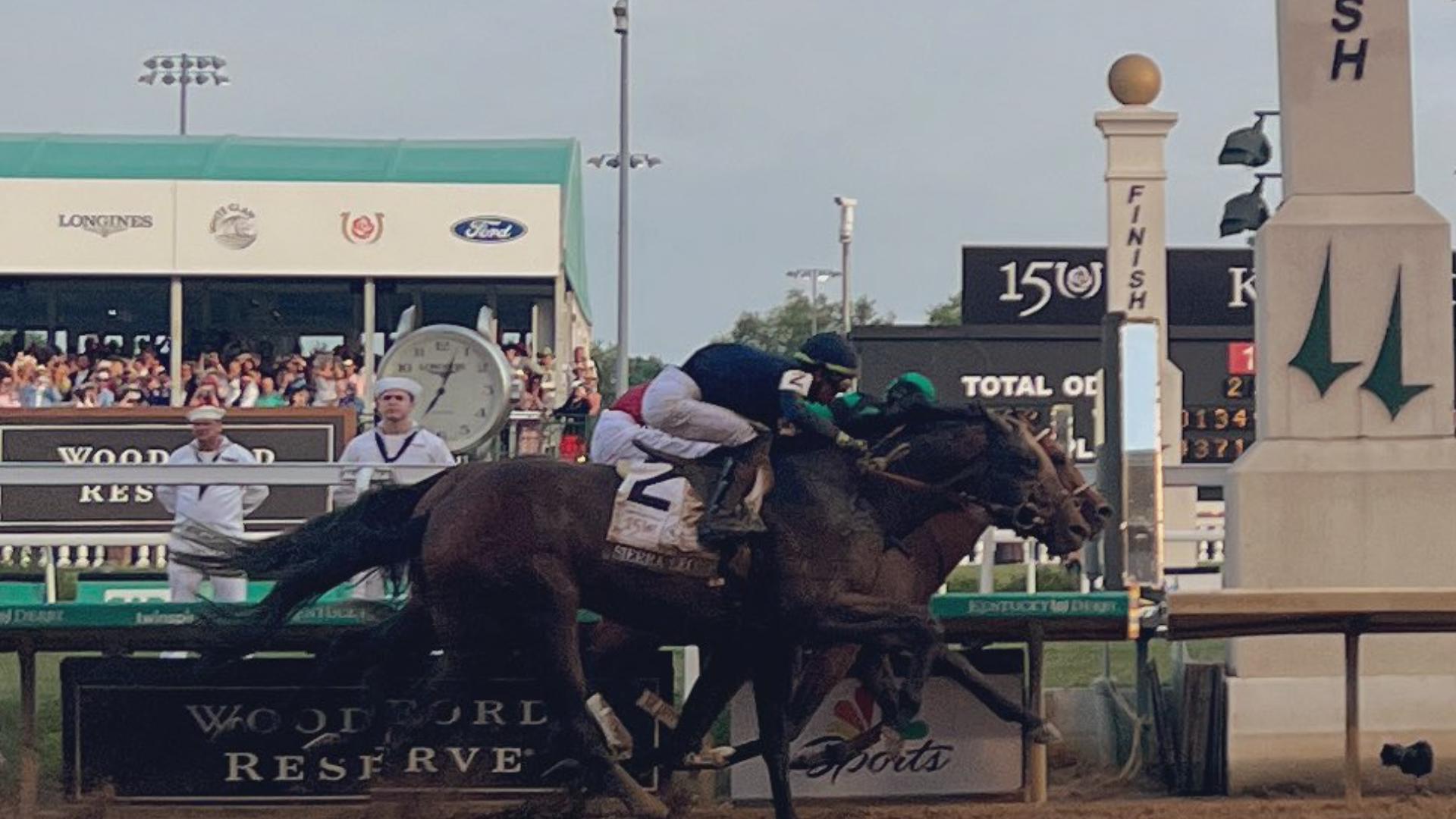 It was a photo finish to decide the winner of the 150th Kentucky Derby.