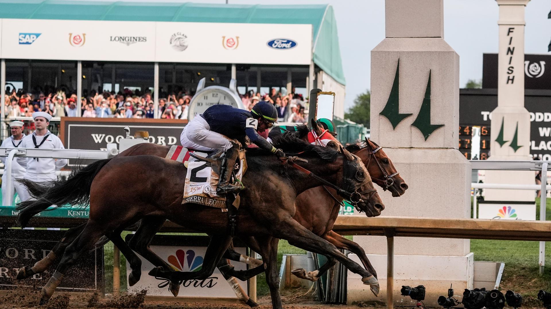 Churchill Downs played host to the 150th Run for the Roses Saturday. Here's what happened.