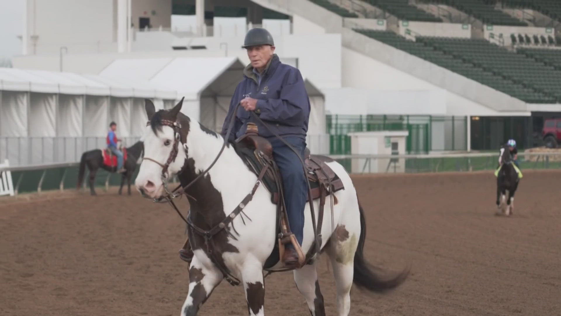 Hall of Fame horse trainer D. Wayne Lukas retires due to serious health issues, according to his family.
