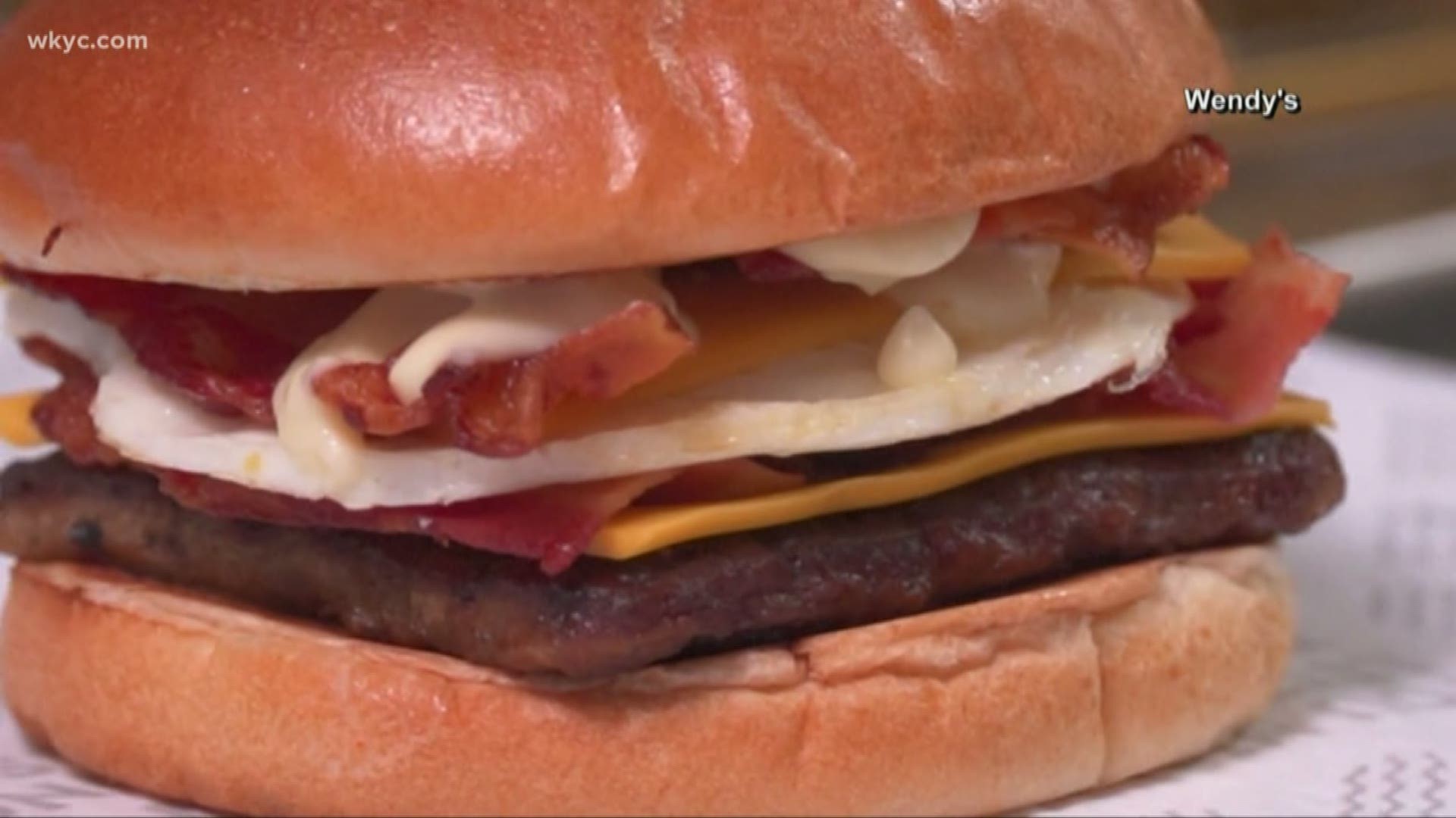 March 2, 2020: Wendy's is jumping into the breakfast business by serving up a new morning menu nationwide. The menu's signature items include the Breakfast Baconator