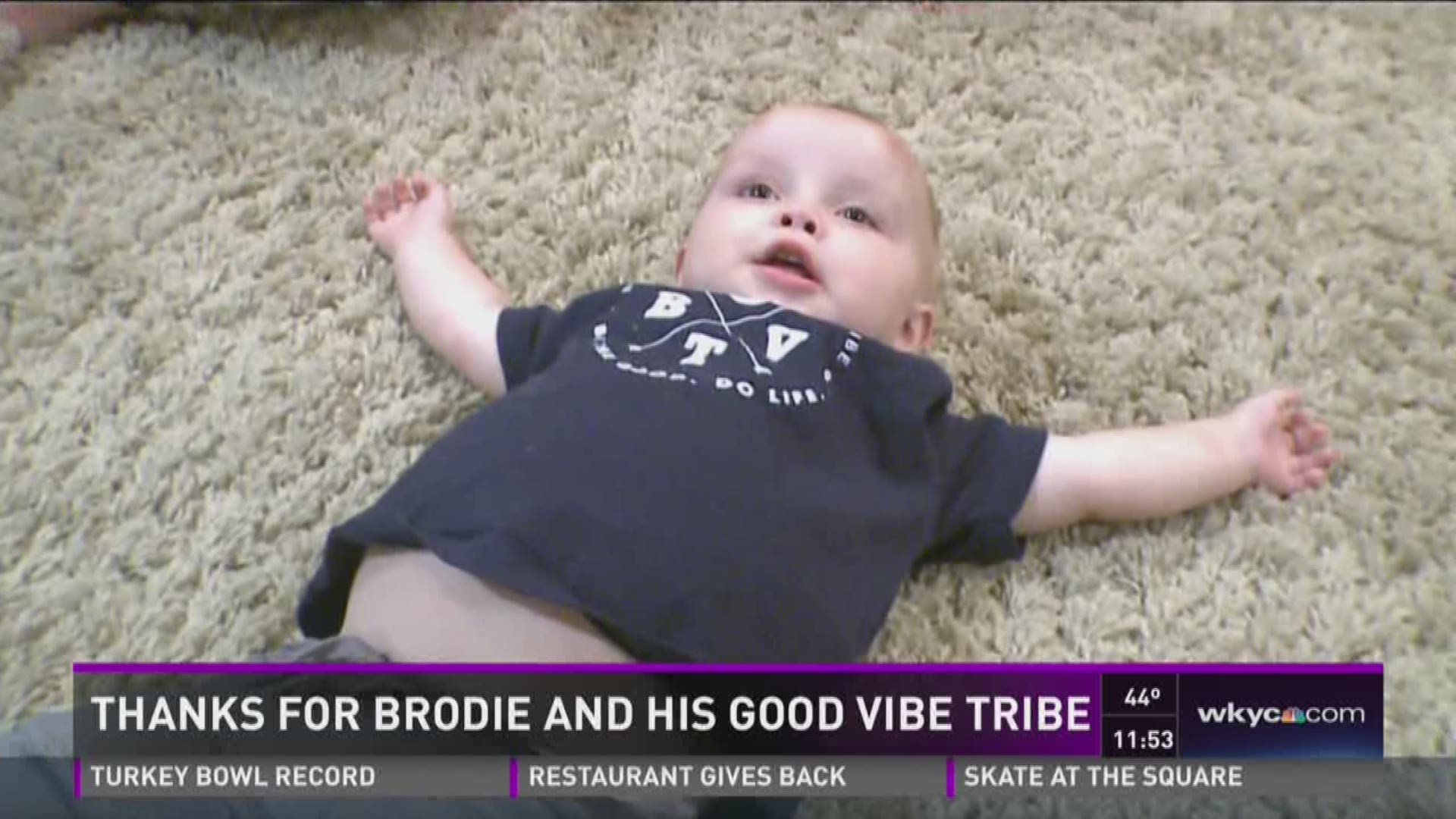 Thanks for Brodie and his good vibe Tribe