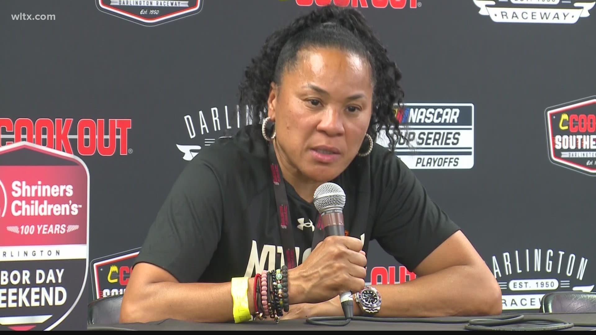 South Carolina's Dawn Staley said she did not want her players in line for any verbal abuse at BYU, so she chose to call off the schools' home-and-home series.