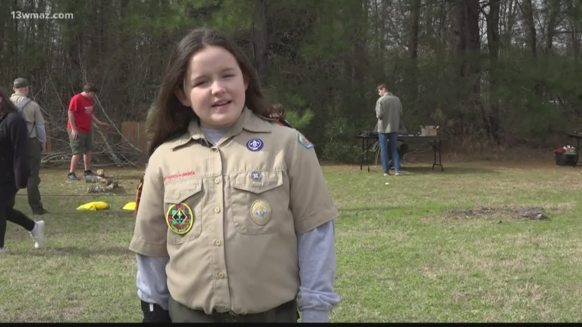 Since Feb. 1, 2019, girls can now join the Boy Scouts and earn the same rewards.