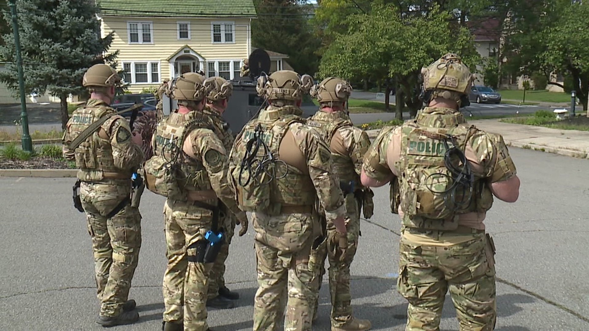 School's new owner, The Jarrett Yoder Foundation, offered up the building to Lackawanna County officers.