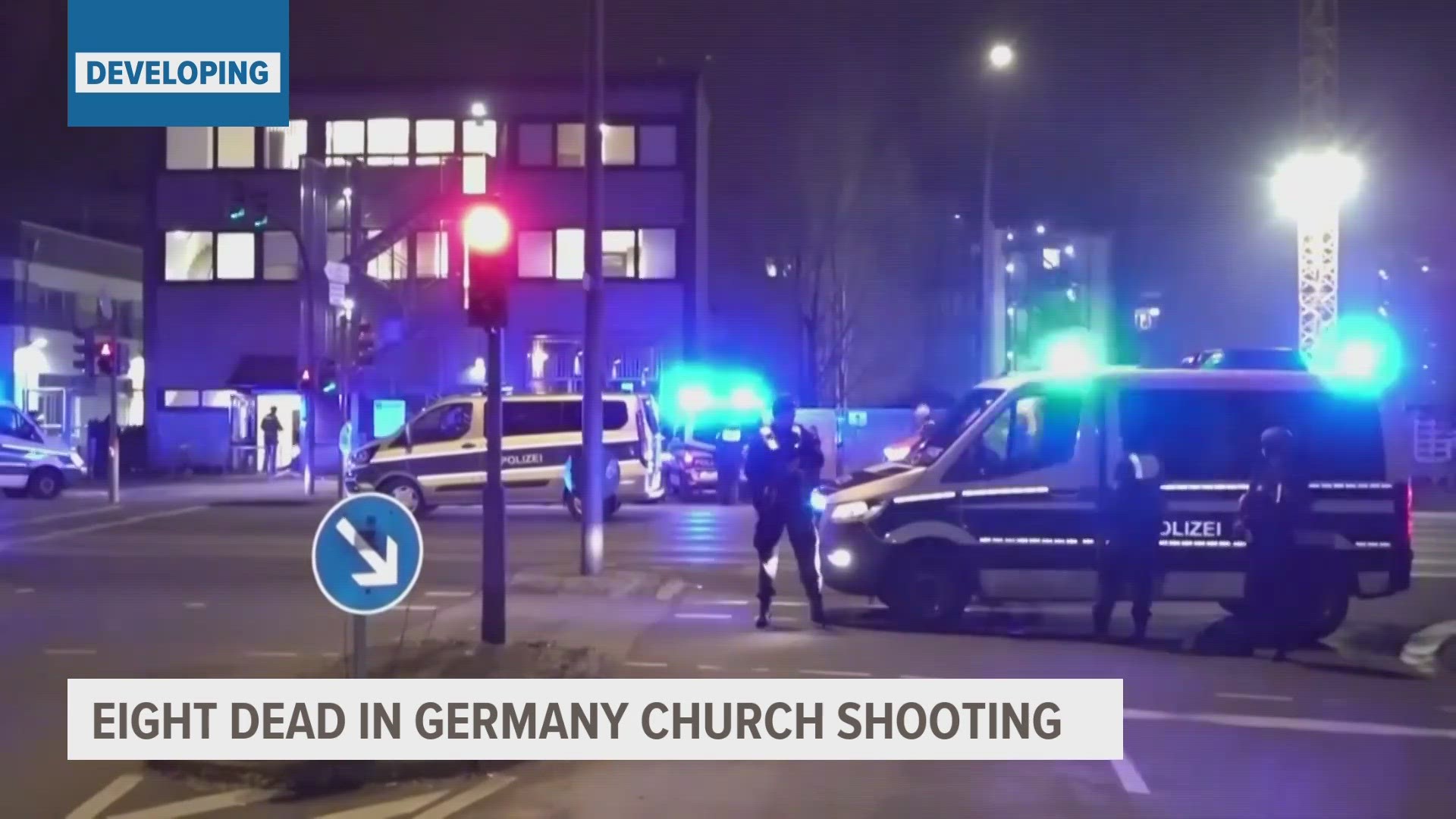 Deaths, injuries reported after shooting in German church