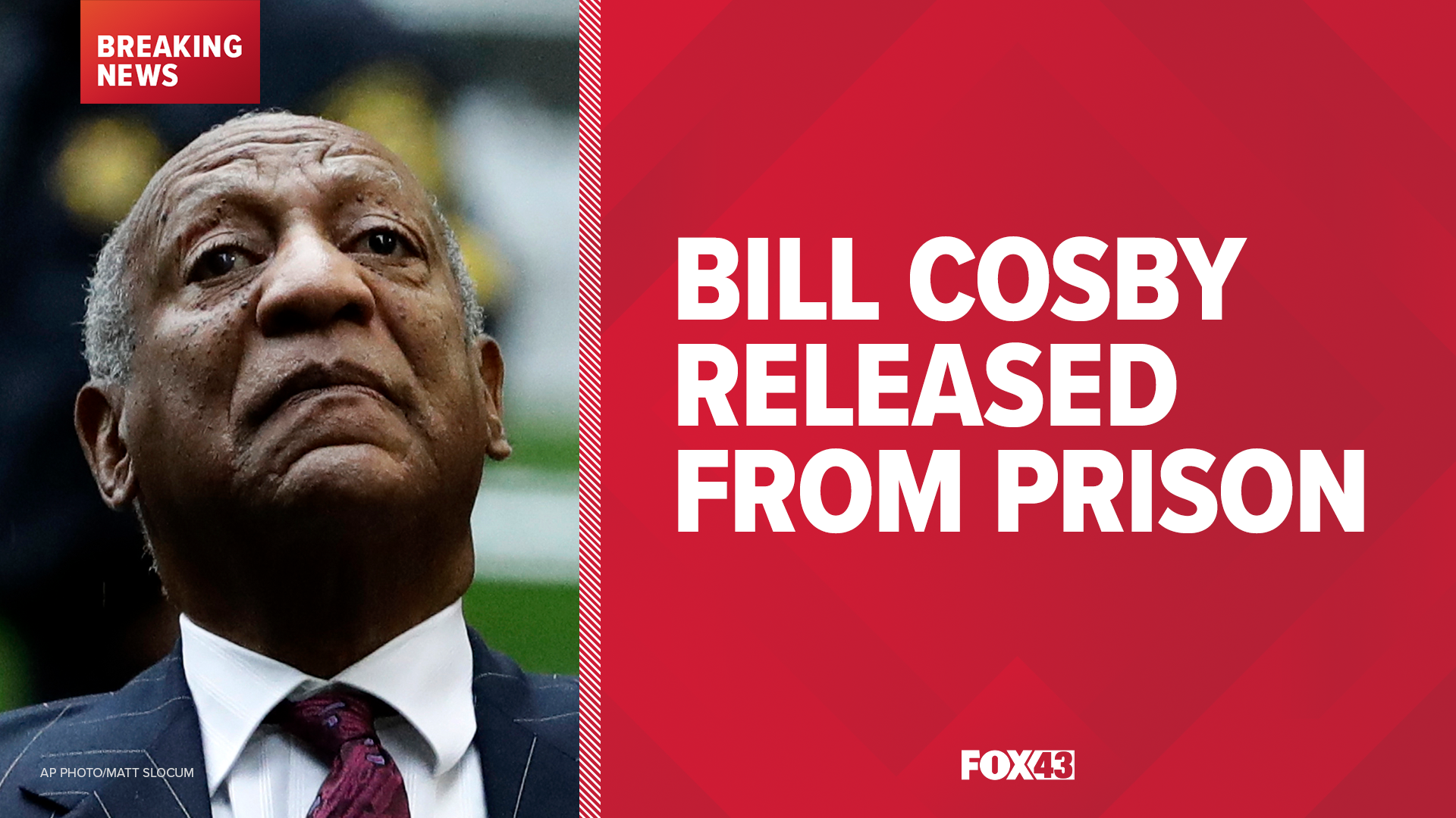 Cosby, 83, is a free man after the Pennsylvania State Supreme Court issued an opinion to vacate his conviction.