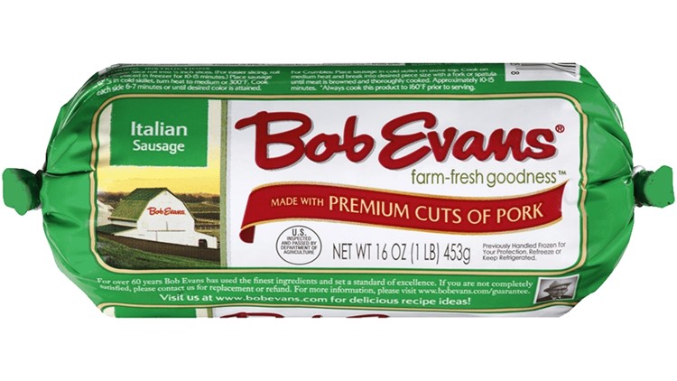Bob Evans recalls Italian sausage