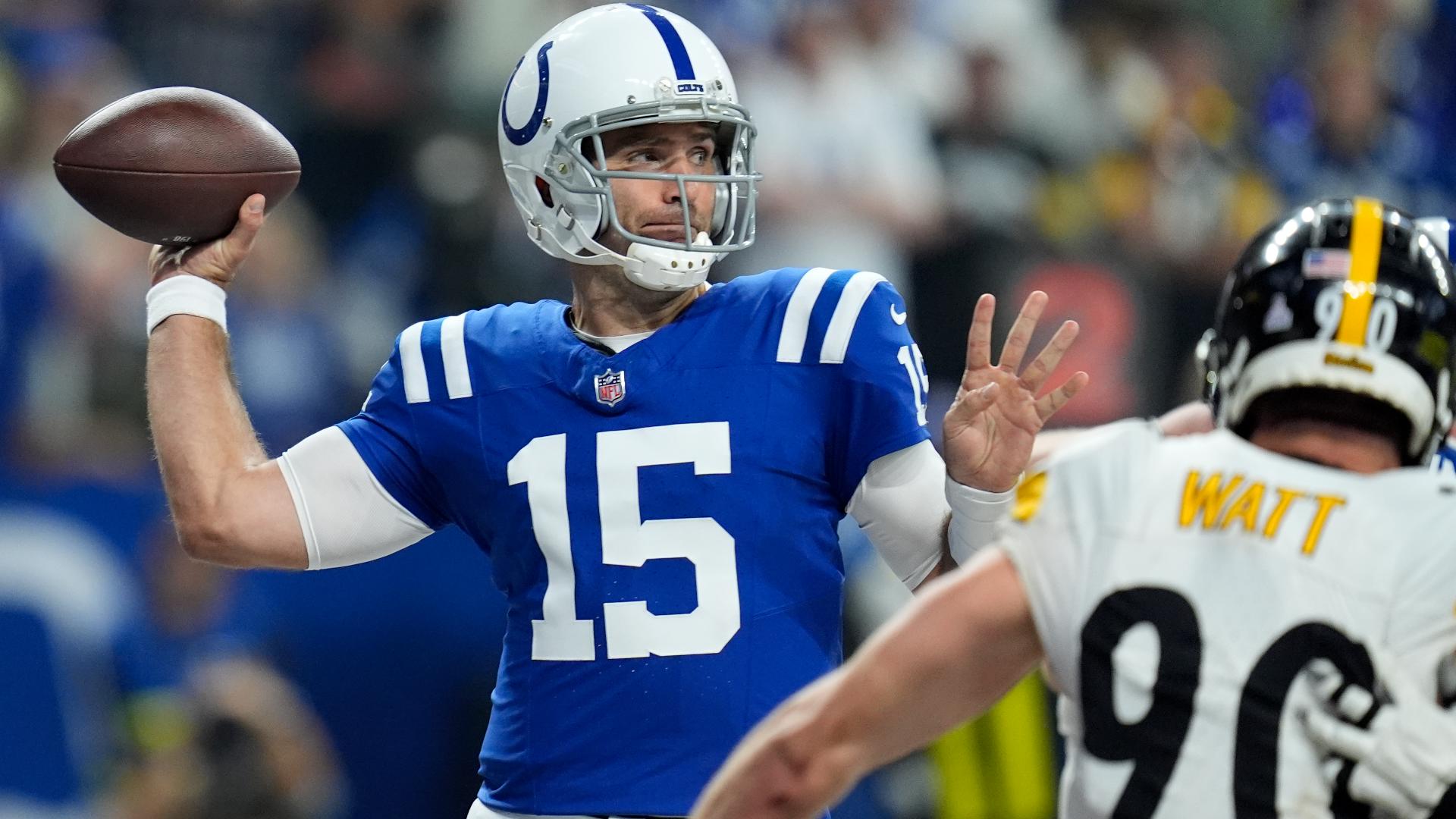 13Sports director Dave Calabro breaks down Sunday afternoon's game between the Indianapolis Colts and Pittsburgh Steelers at Lucas Oil Stadium.