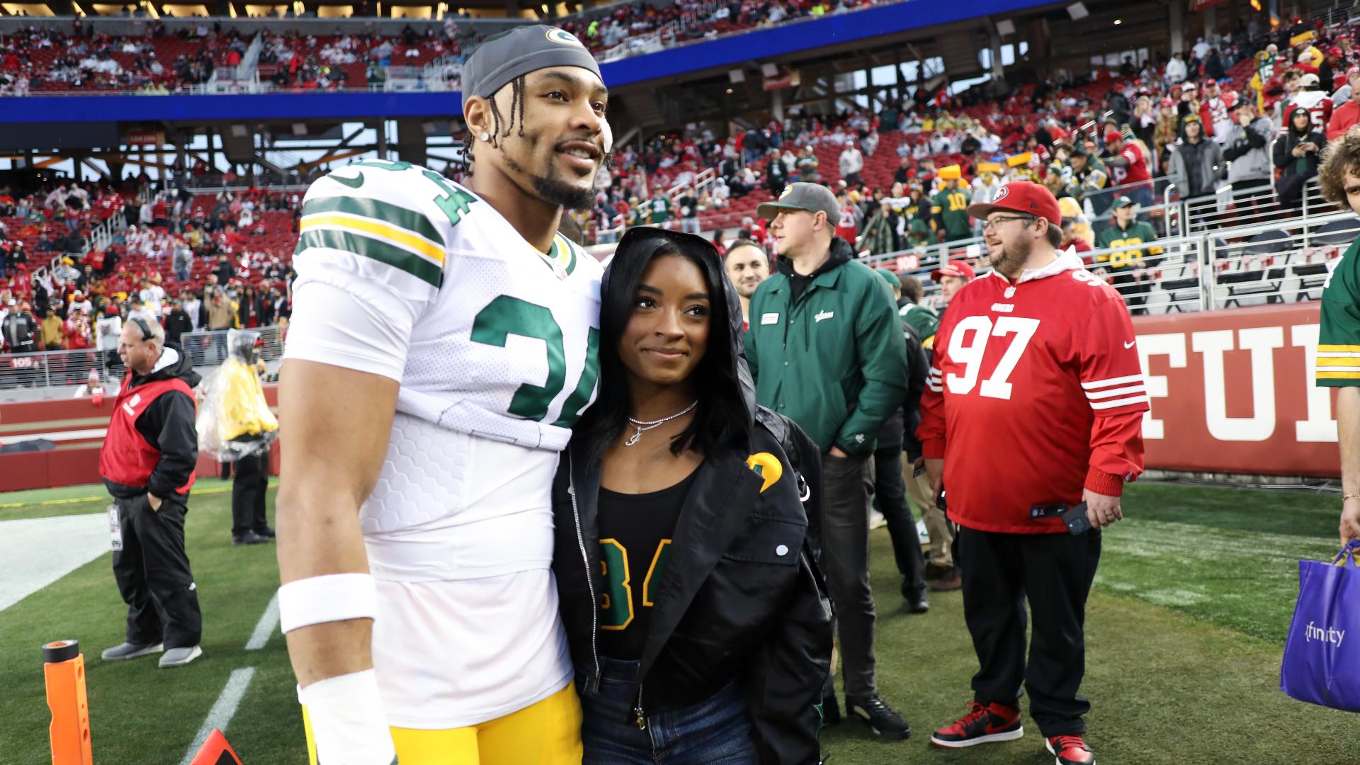 Who is Simone Biles husband: What NFL team he plays for | wgrz.com