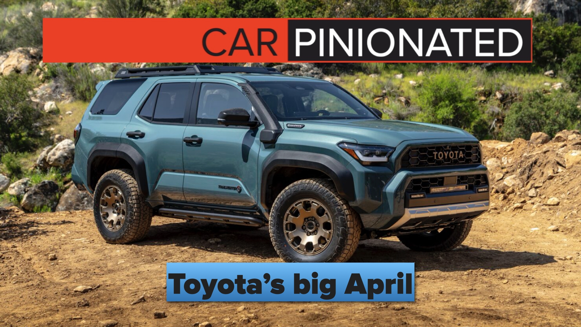 Lots of news coming out of Toyota last month