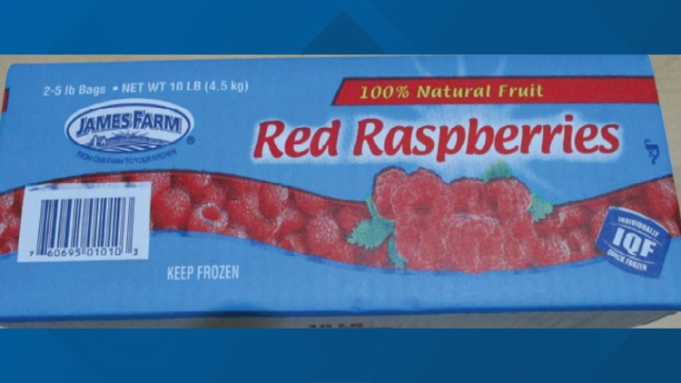 Frozen raspberries sold at Restaurant Depot recalled by FDA