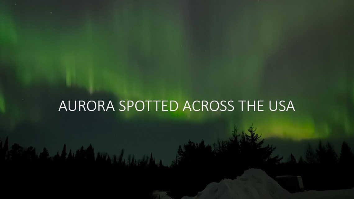 Aurora seen as far south as North Carolina this week - Vimarsana News