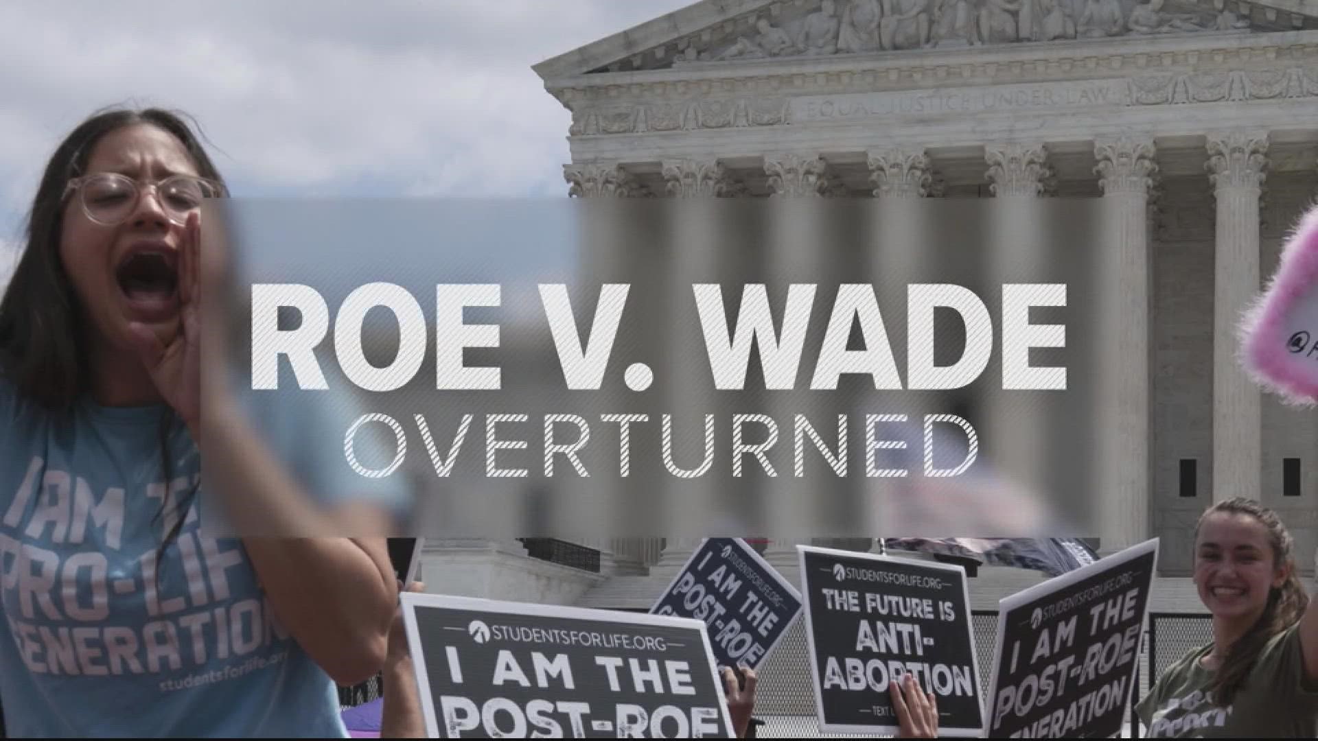 Protests continued in cities across the country after the Supreme Court's decision to overturn Roe v. Wade ruling that had guaranteed the right to abortion.