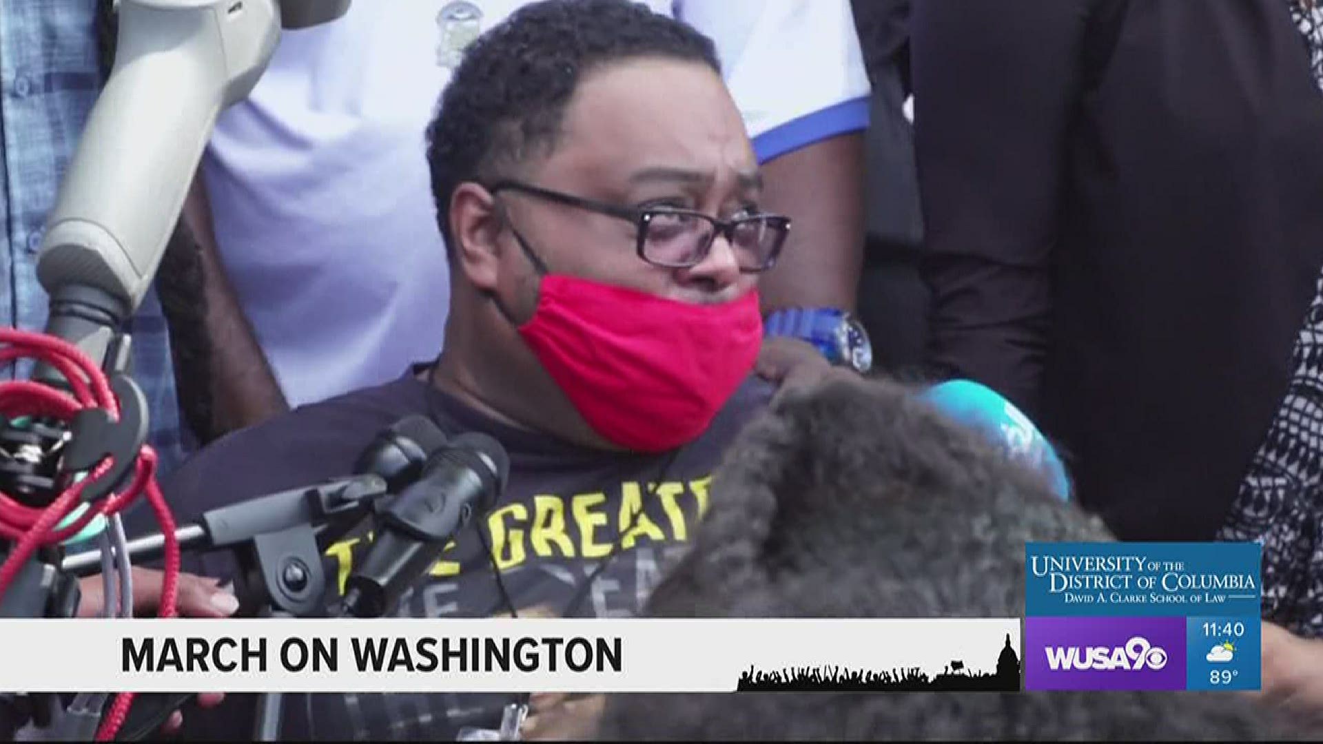 "I'm not angry I'm tired," said the father of 29-year-old Jacob Blake who was shot in the back seven times by Kenosha Police in Wisconsin.