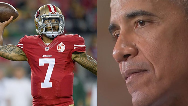 President Obama: 49ers player Colin Kaepernick is exercising his