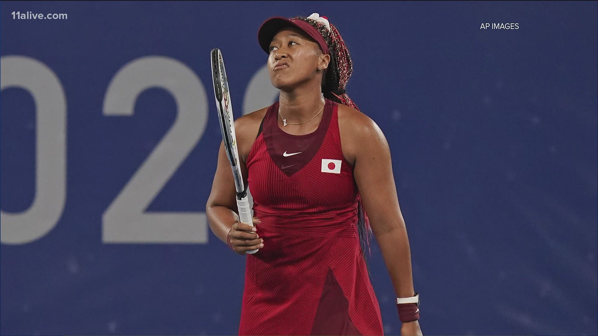 Japan's tennis superstar Naomi Osaka is leaving Tokyo without an Olympic medal.