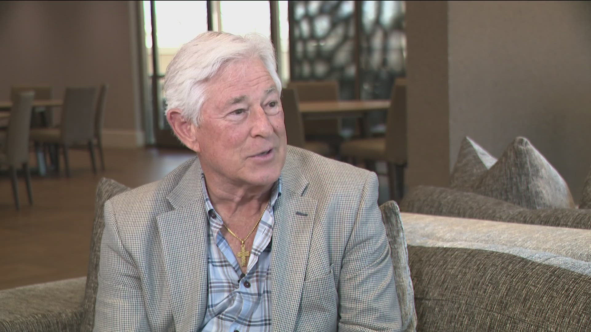 Vernon Krause continues to seek NHL expansion approval for Atlanta after Forsyth County's Board of Commissioners backs his project.