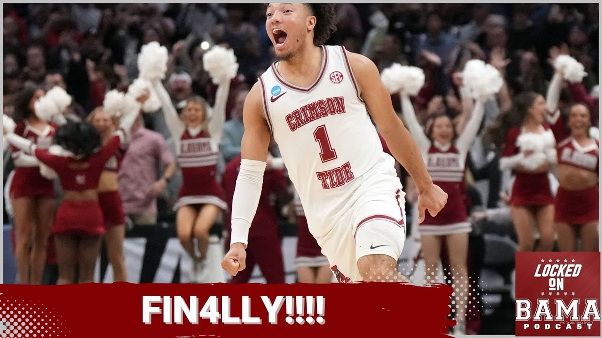 It took a long time- the entire existence of the University to be exact but Alabama men's basketball is headed to the Final Four! Let's celebrate! Roll Tide!